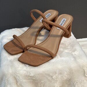 Steve Madden Tan Nubuck Lilah Sandal Size 9